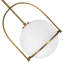Luminaire suspendu Arie avec abat-jour sphérique-1000846274-1000846275