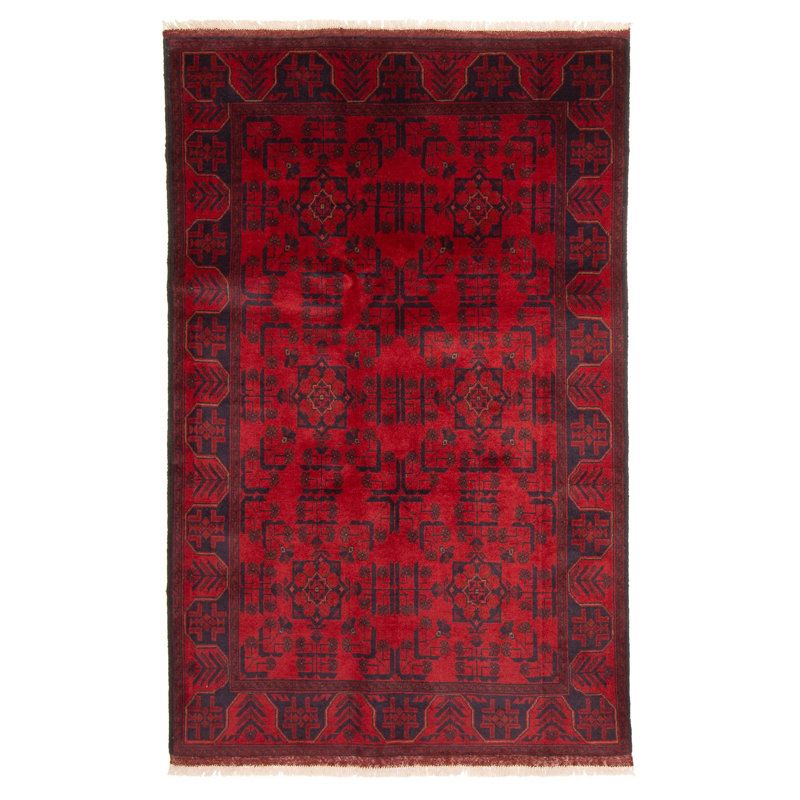 Devaughn Red Rug 4'2" x 6'8"
