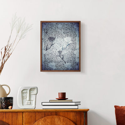 «Vintage Abstract Print», impression encadrée