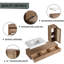 Meuble-lavabo mural 60 po avec lavabo en résine et armoire d'appoint 60 po, tiroir à fermeture en douceur, fixation à flotteur