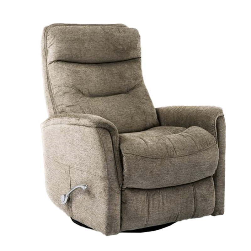 Akeelah 30" Wide Manual Swivel Glider Recliner, Heather