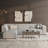 Left Sectional Sofa And Ottoman
