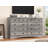 10 Drawer Dresser for Bedroom, Dresser TV Stand, Storage and Organization, Dusty  Gray-1533277220