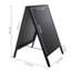Free Standing A-Frame Metal Chalkboard