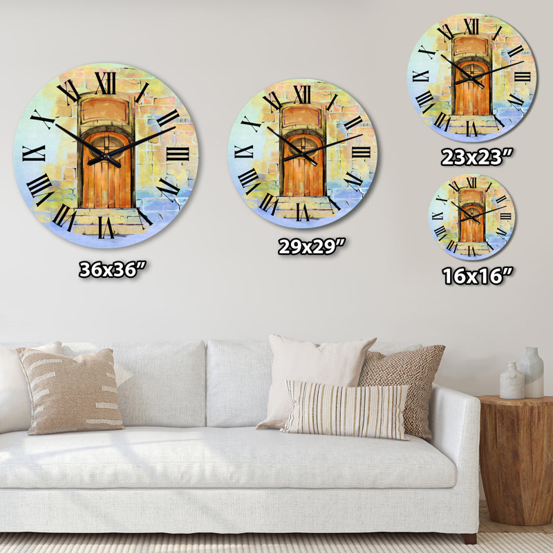 Horloge murale très grande, Petit