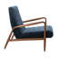 Fauteuil en velours capitonné l 26,8 po Barrow-1035840190