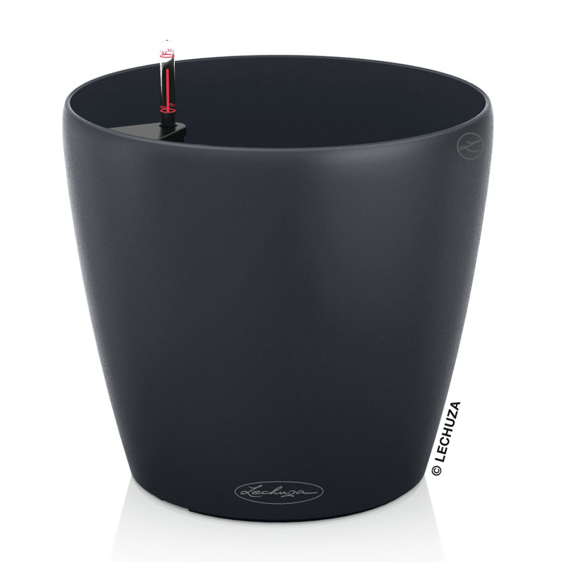 Classico Pot Planter, 39.5cm H x 42cm W x 42cm D, Slate