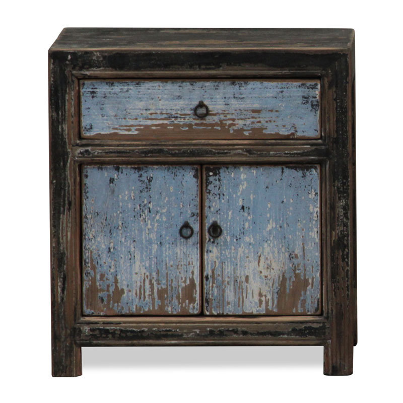 Bangkok 50cm W Solid Wood Bedside Table