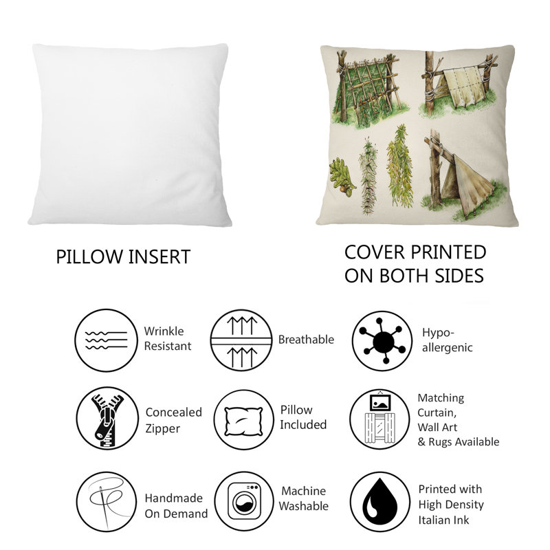 Coussin Nature Survival Shelters