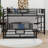  Arlia L-Shaped Metal Twin Over Full Size Bunk Bed-777598411
