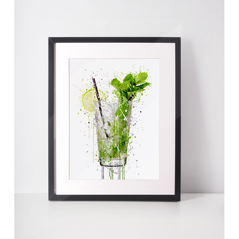 Mojito Cocktail - Single Picture Frame Print