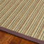 Tapis beige / mauve à rayures sisal-381267588