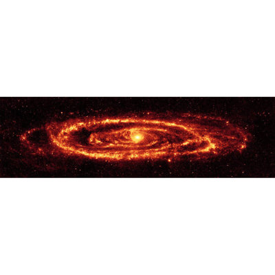 Adhésif décoratif galaxie Andromède