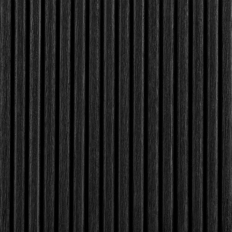 Meuble-lavabo double 72 po Barcelona, 72", Chêne noir patiné / nickel brossé