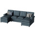 Dark Gray Linen Blend