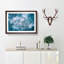 Fresh Snow upon the Forest in Abstract - Wall Art-105967427-105967429