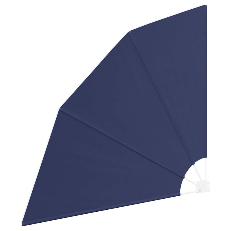 New Patio Balcony Side Awning Collapsible Garden Multi Sizes Multi Colours, 140cm H x 140cm W x 140cm D, Navy Blue