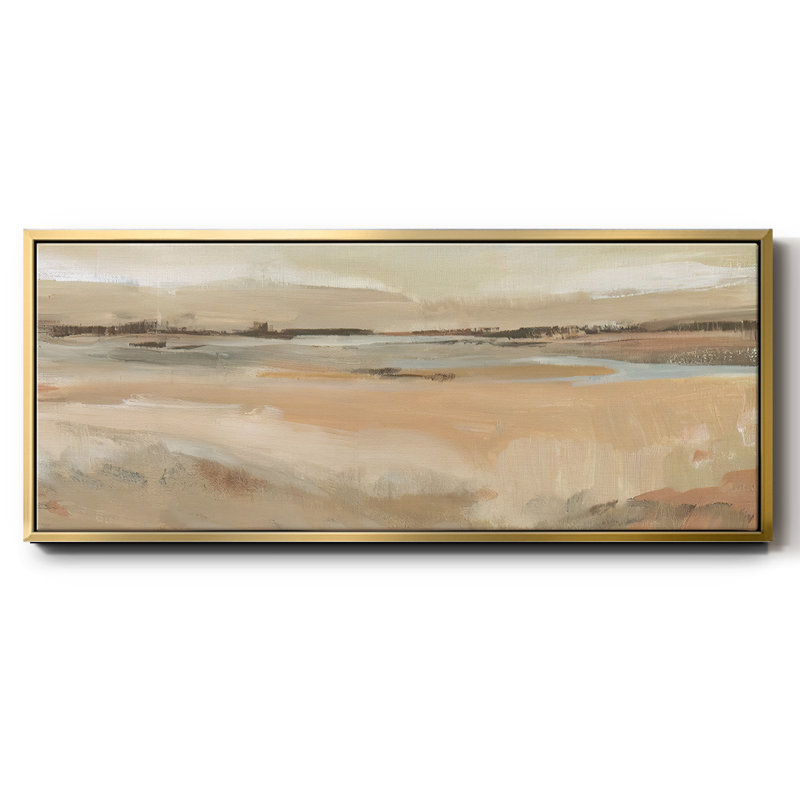 «Earth Tone Landscape II», toile encadrée, H 8 po x l 20 po