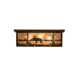 Rustic Lodge 8 - Light Flush Mount
