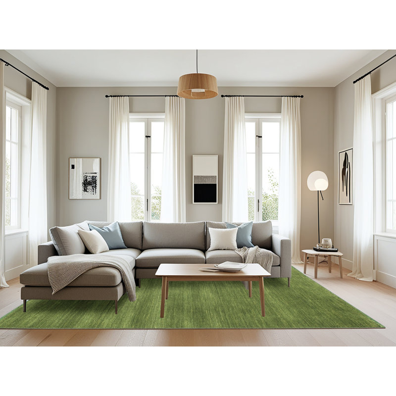 Tapis vert contemporain, Rectangle 8 pi x 12 pi