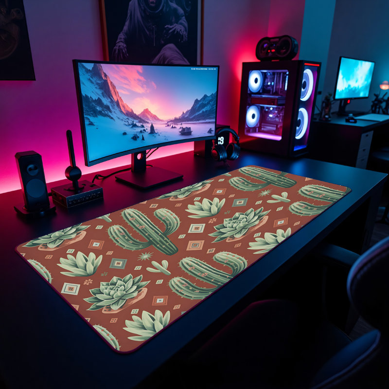 Polyester Desk Pad, 31.5x15.5