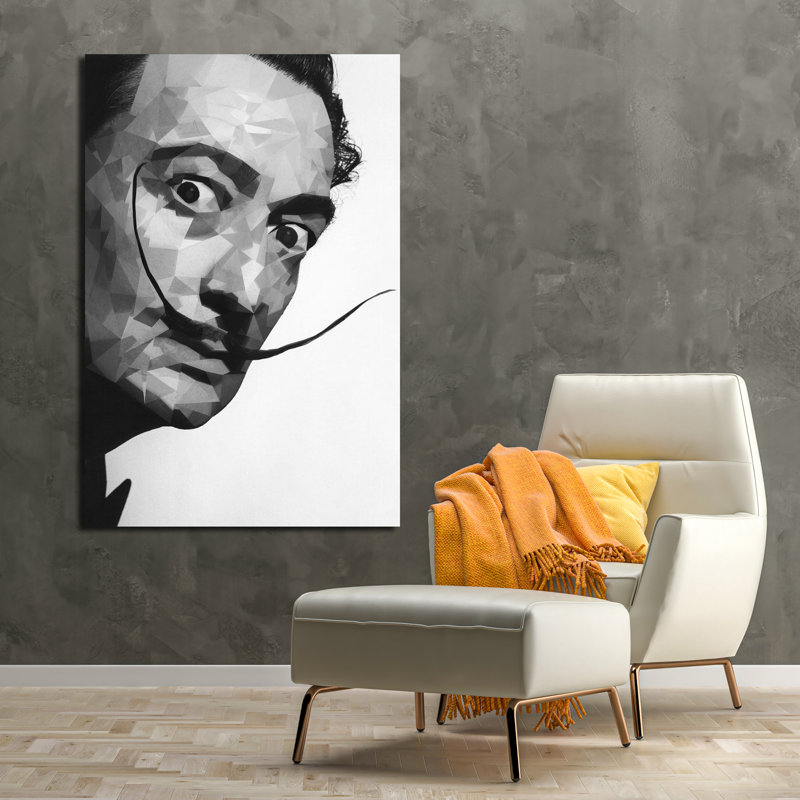 El Salvador Dali, art mural sur toile, art moderne célèbre, impression sur toile, H 24 po x l 36 po x P 0,1 po, Toile tendue