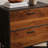 Lateral File, Dark Walnut finish
