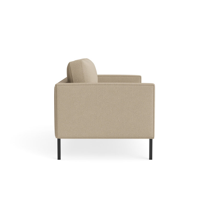 MTO - Paramount Sofa Metal Legs, 32" H x 66" W x 34" D, Kelso Camel