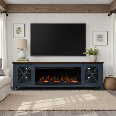 Meuble télé 83 po pour téléviseur de 95 po ou moins, assemblage minimal requis