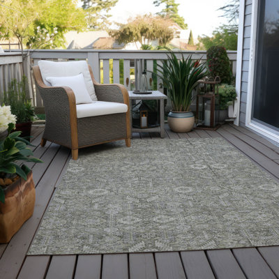 Tapis intérieur / extérieur avec envers antidérapant Morgane