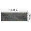 Irazu Antracita 8" x 24" Pressed Porcelain Stone Look Wall Tile