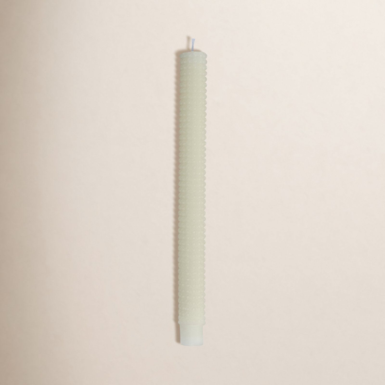 Nessa Unscented Taper Candle Set, Cream