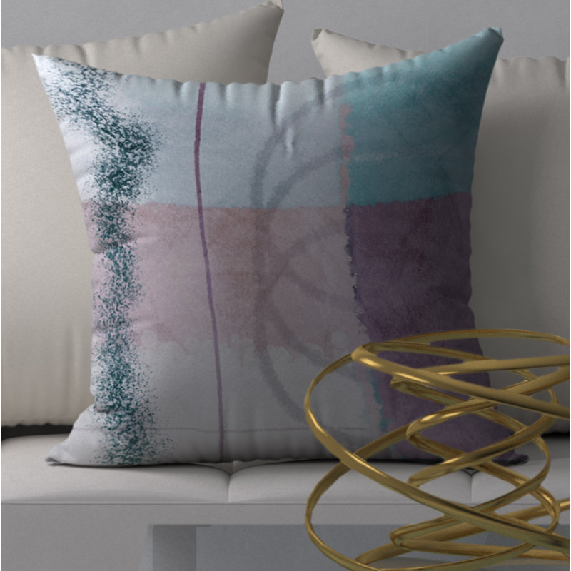 Housse de coussin carrée/insert, 20 po X 20 po