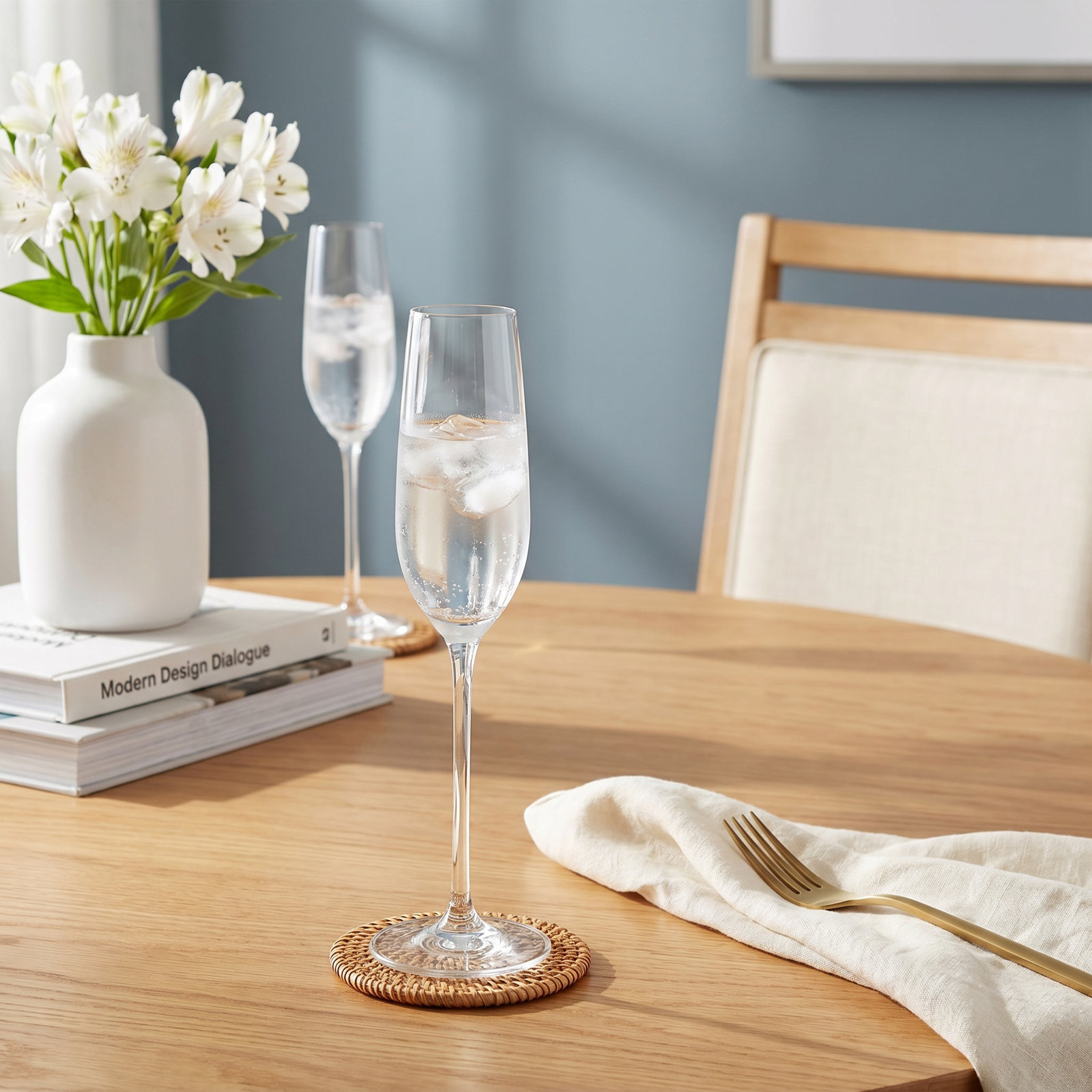Fortissimo Crystal Champagne Flute
