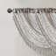 Cantonnière diamant brodée transparente 38 x 46 po-1674188389