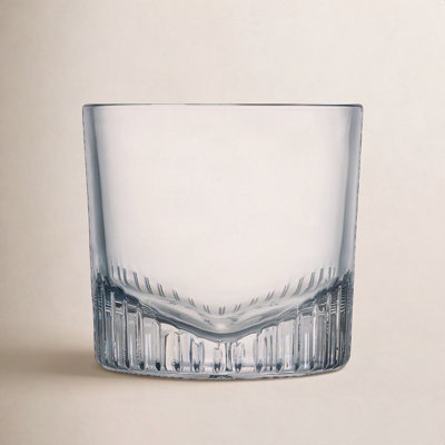 Caldera Ribbed Crystal Whiskey Glass