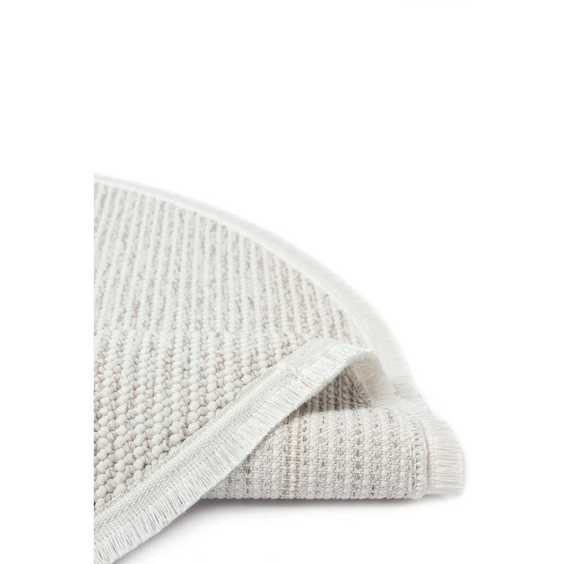 Beige Carpet (47.2 x 47.2 inches), 100% Polypropylene, 1.8 lbs/sq ft | Machine Woven, Non-Slip Dot Underside, Antibacterial | Pile Height: 0.3 inches | Perfect for Living Room, Bedroom, and Dining Areas