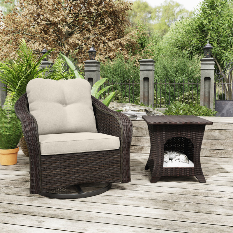 Ensemble de conversation avec coussins Munisa, Beige