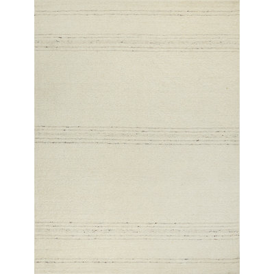 Kokomo Flatweave Wool Area Rug in Beige