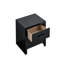 Table de chevet 2 tiroirs Morris - noir-1130478682