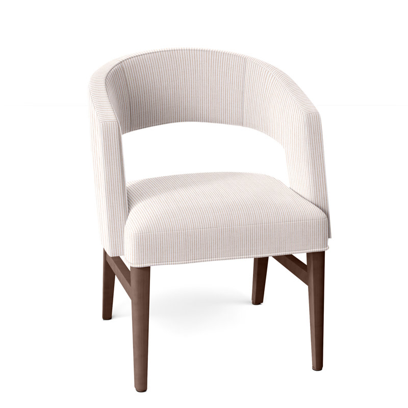Chaise avec accoudoirs Bryant, Noyers, Lin Perigold Replay