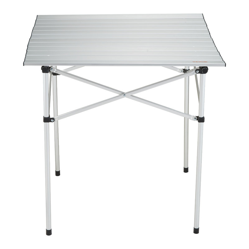 Compact Aluminum Folding Camping Table with Carry Bag