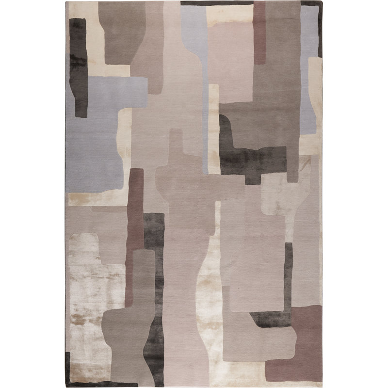 Della Mushroom Area Rug, Rectangle 8' x 10'