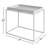 Ivan Stainless Steel Tray Top End Table-1871180256