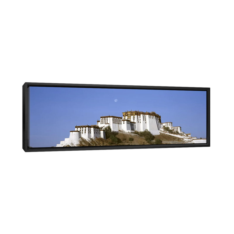 «Pocala Palace Lhasa Tibet», reproduction de photo sur toile, H 12 po x l 36 po x P 1,5 po, Toile tendue
