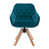 Velours bleu sarcelle est en rupture de stock