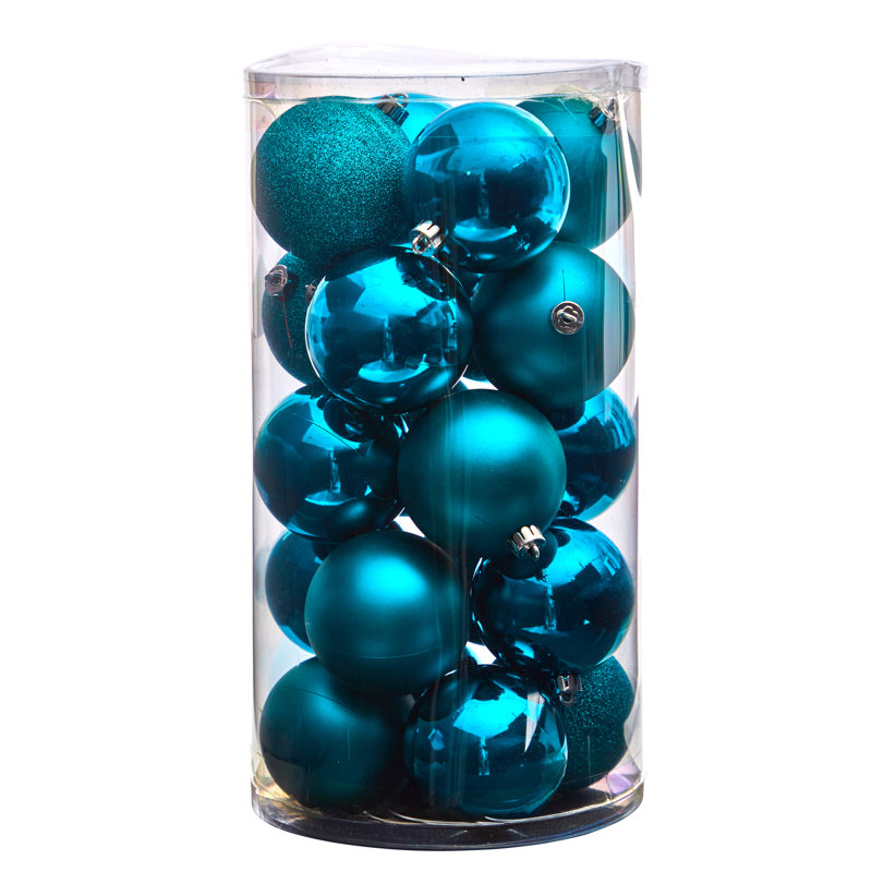 Ornement boule incassable, Bleu sarcelle
