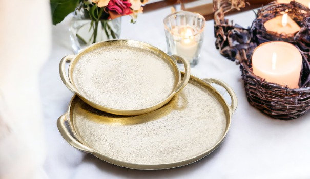 Teeya Stainless Steel Tray