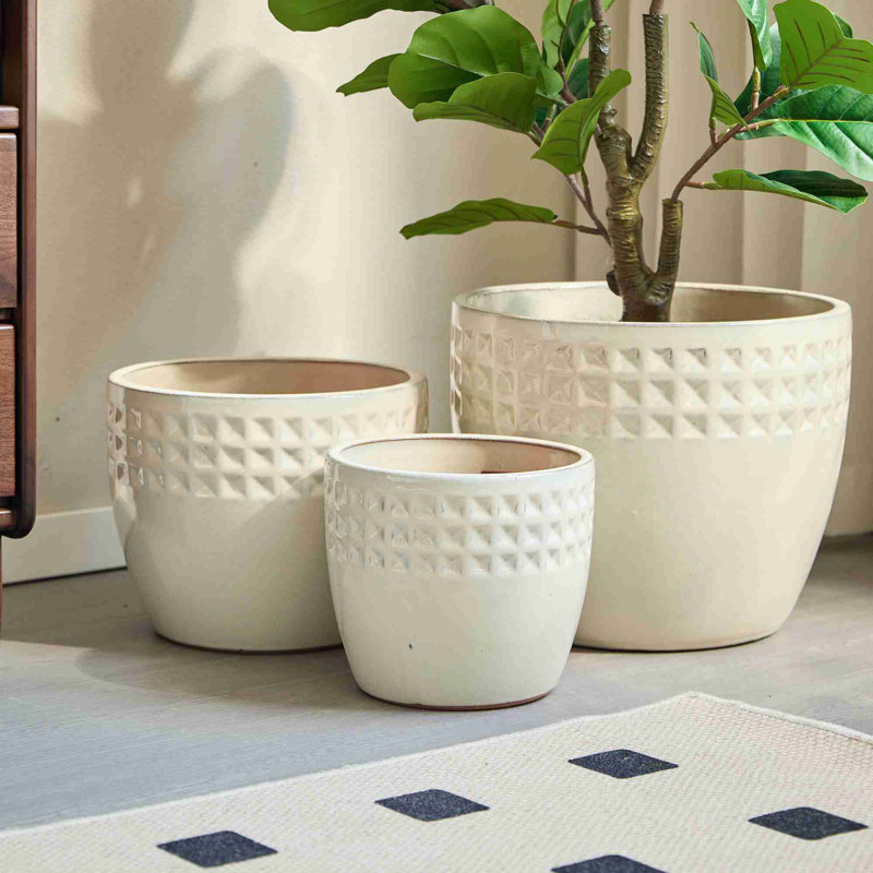 High quality ceramic flowerpot