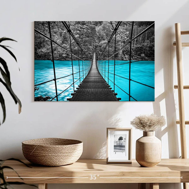Suspension Bridge, reproduction sur toile, L 16 po x H 24 po